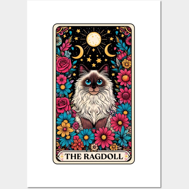 Ragdoll Cat Tarot Card Wall Art by Maison de Kitsch